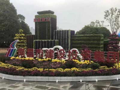 以菊为媒 以花为介 展现服务城市与发展之宗旨——市旺财28官网集团参展南昌市第三十四届菊花展